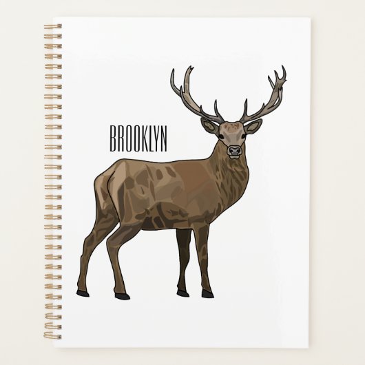 Afbeelding van cartoon van de Deer Planner (Voorkant)