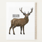 Afbeelding van cartoon van de Deer Planner (Achterkant)