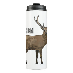Afbeelding van cartoon van de Deer Thermosbeker
