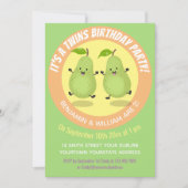 Afbeelding van cartoon van paardenpeertouw kaart (Voorkant)