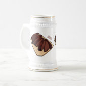 Afbeelding van cartoon van rundvlees bierpul (Voorkant links)