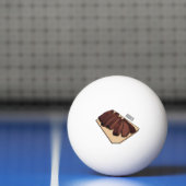 Afbeelding van cartoon van rundvlees pingpongbal (Net)