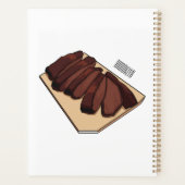 Afbeelding van cartoon van rundvlees planner (Achterkant)
