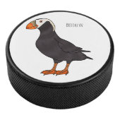 Afbeelding van cartoon van tufvogel hockey puck (3/4)