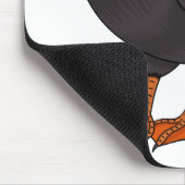 Afbeelding van cartoon van tufvogel muismat (Hoek)