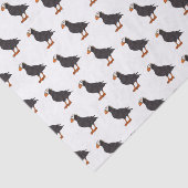 Afbeelding van cartoon van tufvogel tissuepapier (Detail)