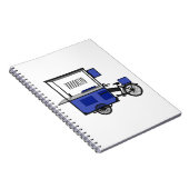 Afbeelding van cartoon van voedselkar notitieboek (Rechterzijde)