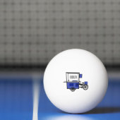Afbeelding van cartoon van voedselkar pingpongbal (Net)