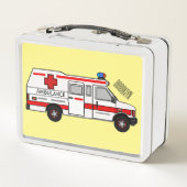 Afbeelding van cartoon voor ambulance (Achterkant)