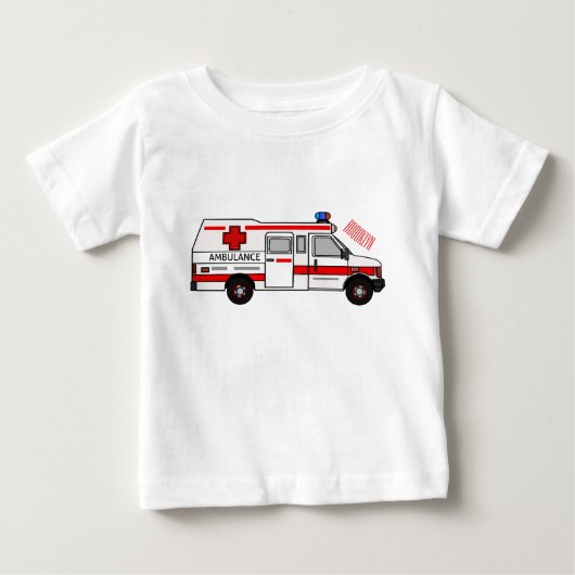 Afbeelding van cartoon voor ambulance (Voorkant)