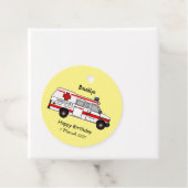 Afbeelding van cartoon voor ambulance bedankjes labels (In situ)