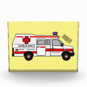 Afbeelding van cartoon voor ambulance fotoblokken