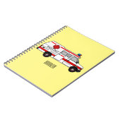 Afbeelding van cartoon voor ambulance notitieboek (Linkerzijde)