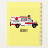 Afbeelding van cartoon voor ambulance planner (Achterkant)