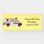 Afbeelding van cartoon voor ambulance spandoek (Horizontaal)