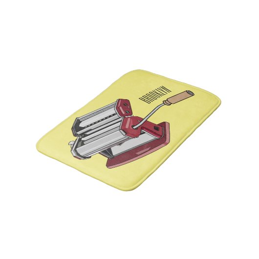 Afbeelding van cartoon voor pasteiters badmat (Gekanteld)