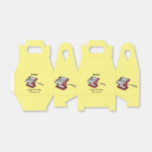 Afbeelding van cartoon voor pasteiters bedankdoosjes (Uitgevouwen)