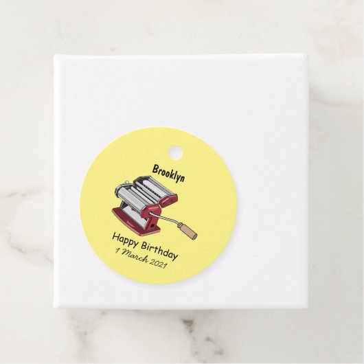 Afbeelding van cartoon voor pasteiters bedankjes labels (In situ)