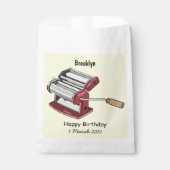 Afbeelding van cartoon voor pasteiters bedankzakje (Voorkant)