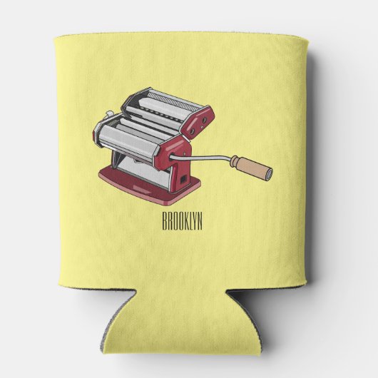 Afbeelding van cartoon voor pasteiters blikjeskoeler (Achterkant)