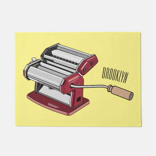 Afbeelding van cartoon voor pasteiters deurmat (Voorkant)