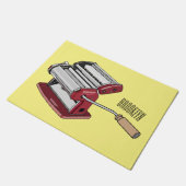 Afbeelding van cartoon voor pasteiters deurmat (Schuin)