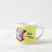 Afbeelding van cartoon voor pasteiters espresso kop (Rechts)