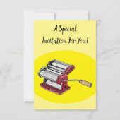 Afbeelding van cartoon voor pasteiters kaart (Achterkant)