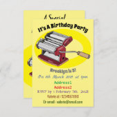 Afbeelding van cartoon voor pasteiters kaart (Voorkant / Achterkant)