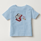 Afbeelding van cartoon voor pasteiters kinder shirts (Voorkant)