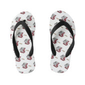 Afbeelding van cartoon voor pasteiters kinder teenslippers (Voetbed)