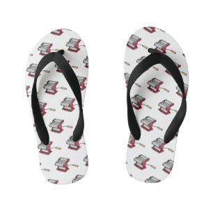 Afbeelding van cartoon voor pasteiters kinder teenslippers