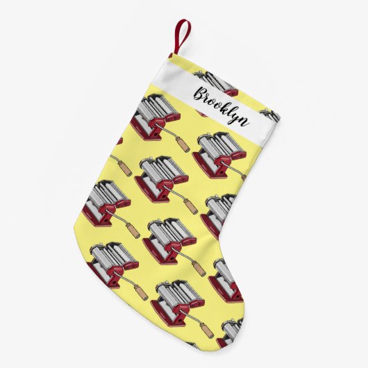 Afbeelding van cartoon voor pasteiters kleine kerstsok (Voorkant (Hangend))