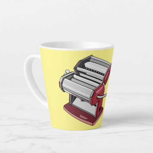 Afbeelding van cartoon voor pasteiters latte mok (Linkerhoek)