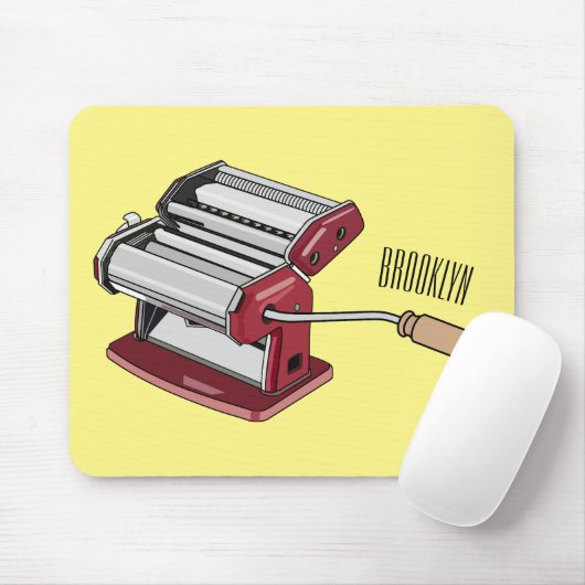 Afbeelding van cartoon voor pasteiters muismat (Met muis)