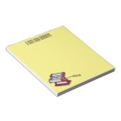 Afbeelding van cartoon voor pasteiters notitieblok (Schuin)