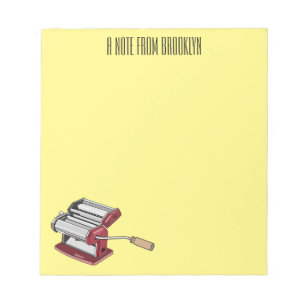 Afbeelding van cartoon voor pasteiters notitieblok