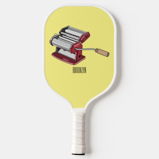 Afbeelding van cartoon voor pasteiters pickleball paddle (Achterkant)