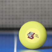 Afbeelding van cartoon voor pasteiters pingpongbal (Net)