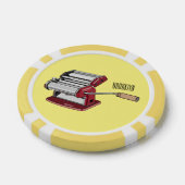 Afbeelding van cartoon voor pasteiters poker chips (Enkel)