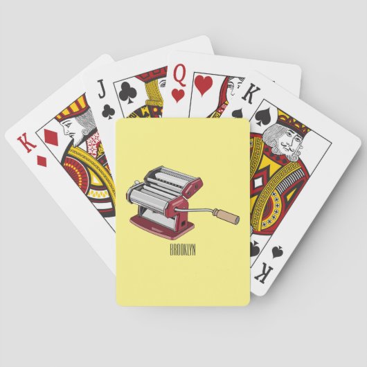 Afbeelding van cartoon voor pasteiters pokerkaarten (Achterkant)