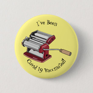 Afbeelding van cartoon voor pasteiters ronde button 5,7 cm
