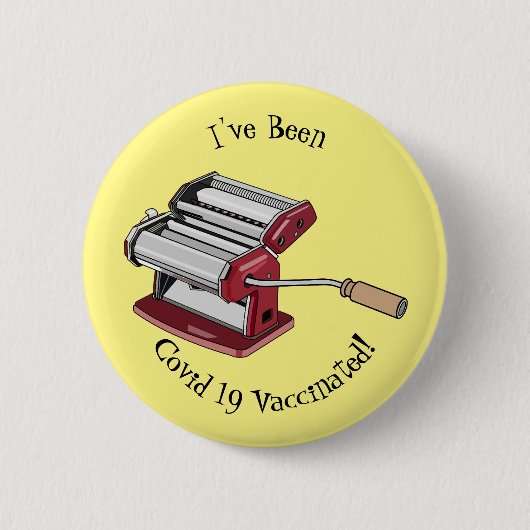 Afbeelding van cartoon voor pasteiters ronde button 5,7 cm (Voorkant)