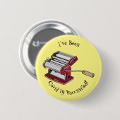 Afbeelding van cartoon voor pasteiters ronde button 5,7 cm (Voorkant /achterkant)