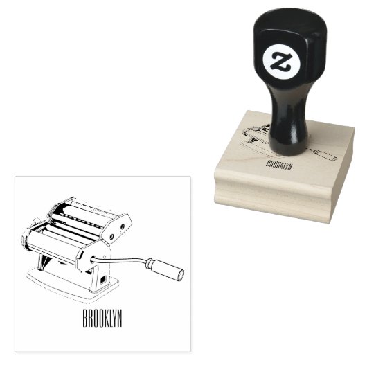 Afbeelding van cartoon voor pasteiters rubberstempel (Gestempeld)