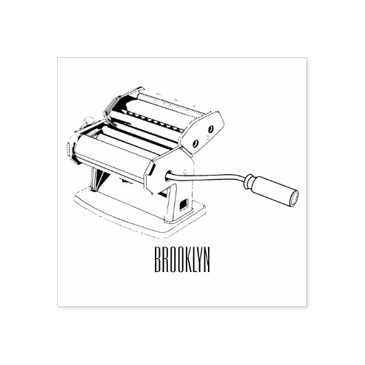 Afbeelding van cartoon voor pasteiters rubberstempel (Afrduk)