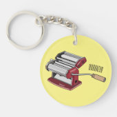 Afbeelding van cartoon voor pasteiters sleutelhanger (Voorkant)