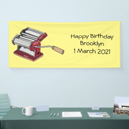 Afbeelding van cartoon voor pasteiters spandoek (Beurs)