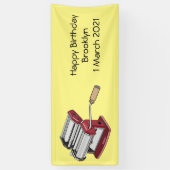 Afbeelding van cartoon voor pasteiters spandoek (Verticaal)