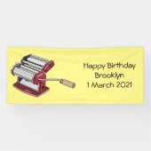 Afbeelding van cartoon voor pasteiters spandoek (Horizontaal)